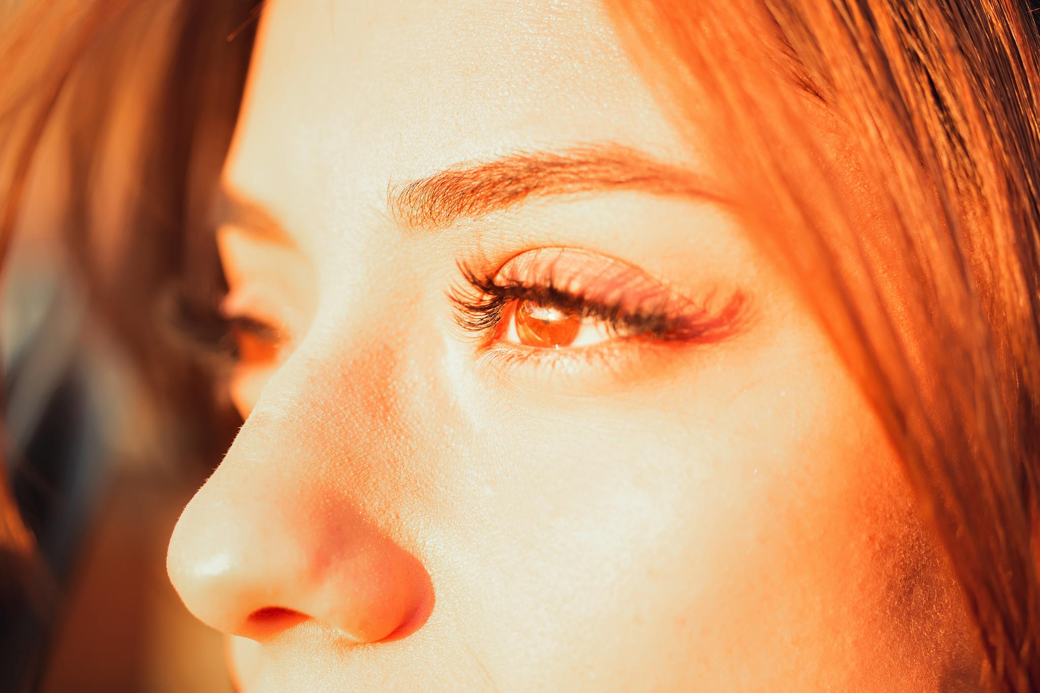 delicate fine line detail close-up